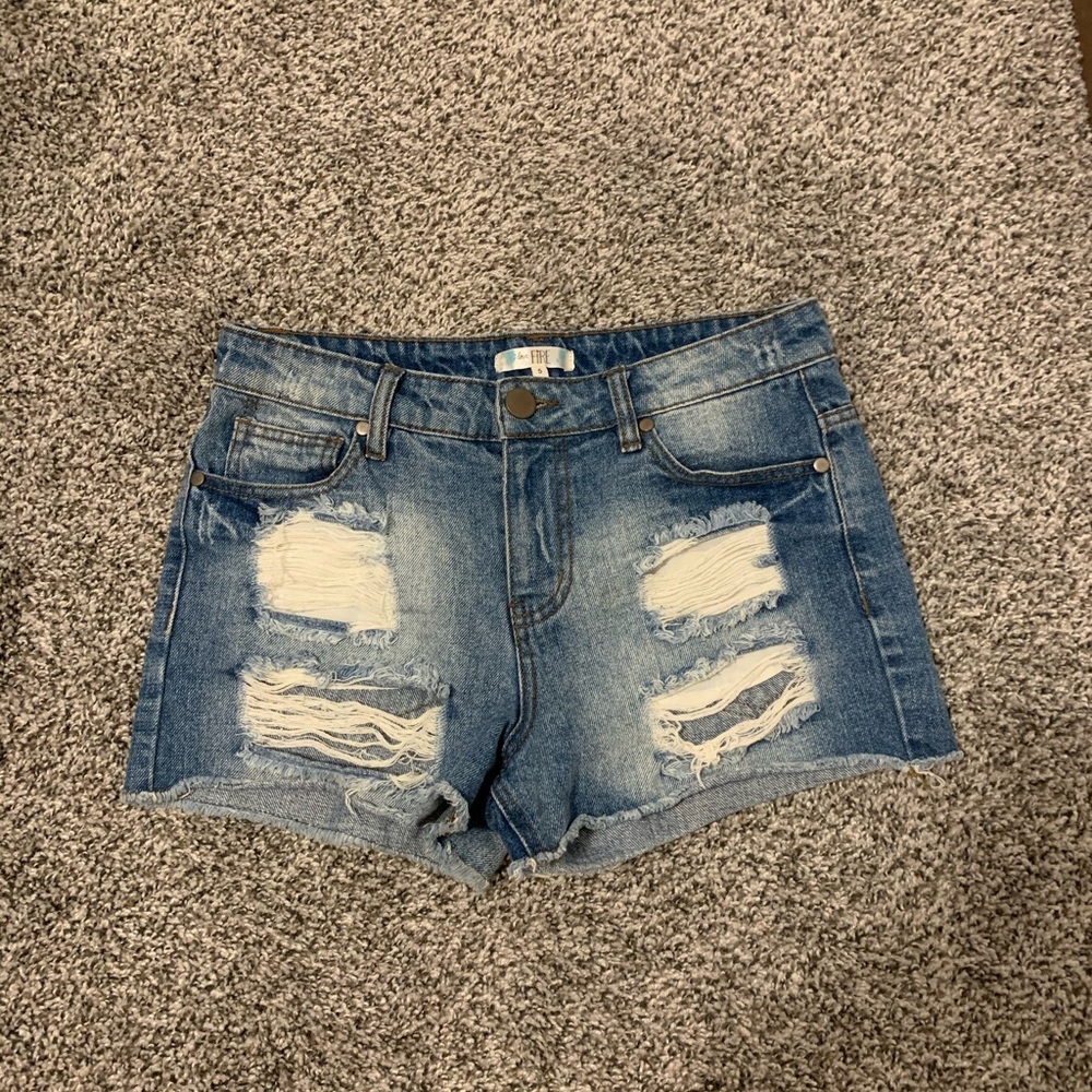 Jean shorts